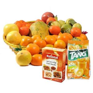Seasonal Fruits with Chat Masala & Tang - Foriorder